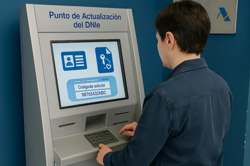 Activando certificados del DNIe en quiosco PAD para usar firma digital.