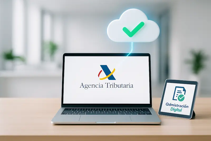 Guía App de Facturación AEAT: La Verdad sobre la Herramienta Gratuita 1 Esquema de la conexión directa de la aplicación de facturación de la AEAT con la nube de Hacienda.