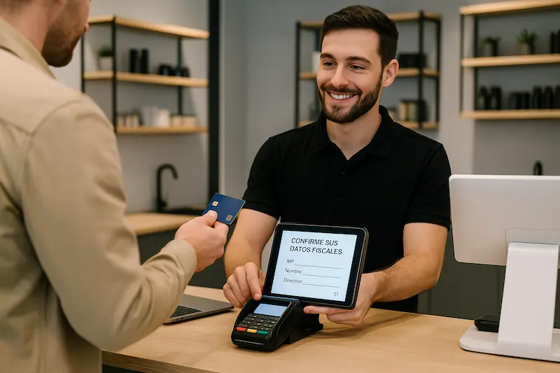 ¿Qué datos del cliente son estrictamente obligatorios para emitir una factura completa con VeriFactu? Checklist de los datos obligatorios del cliente para una factura completa con VeriFactu.