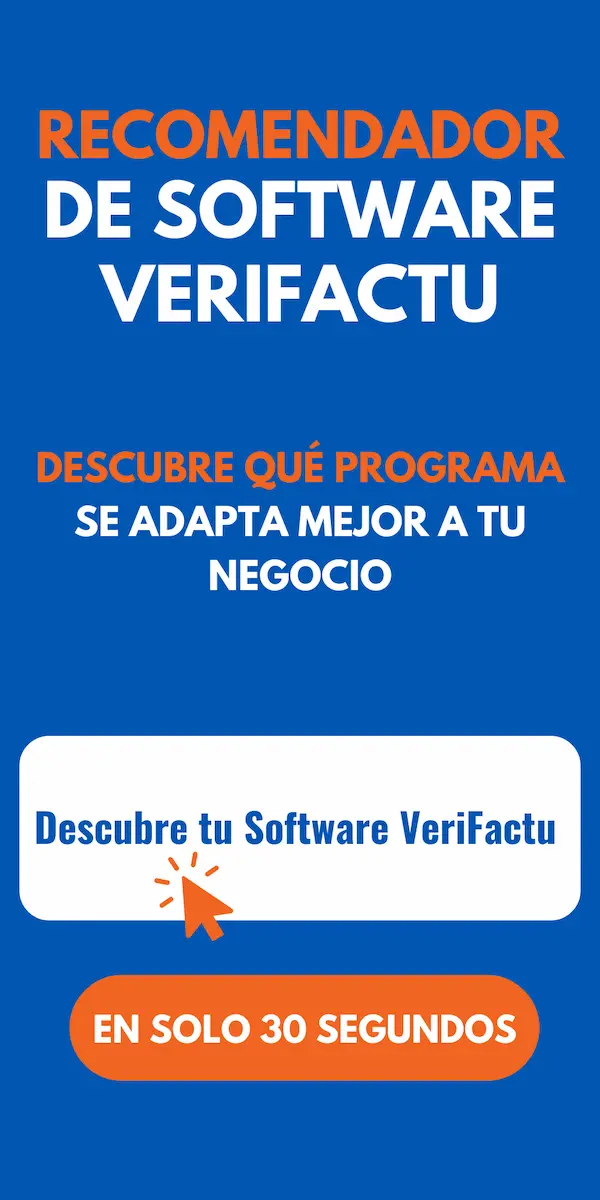 Banner lead magnet recomendador de software - vertical 600x1200